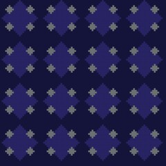 Argyle Fair Isle Seamless Pattern Design