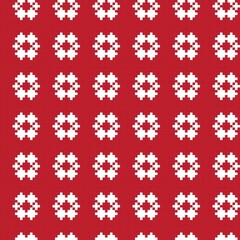Argyle Fair Isle Seamless Pattern Design