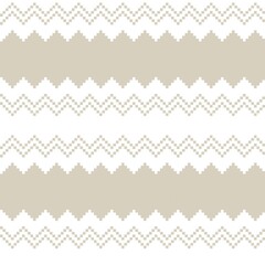 Argyle Fair Isle Seamless Pattern Design