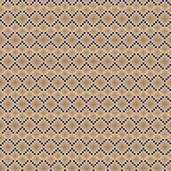 Argyle Fair Isle Seamless Pattern Design