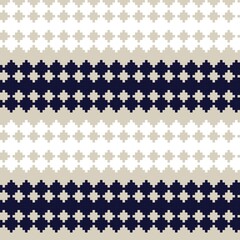 Argyle Fair Isle Seamless Pattern Design