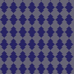 Argyle Fair Isle Seamless Pattern Design