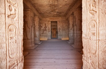 The Small Temple of Nefertari at Abu Simbel
