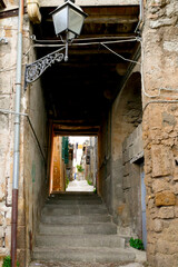 Calcata, antico borgo medievale, Lazio