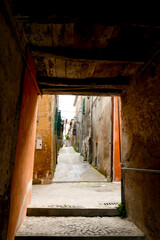 Calcata, antico borgo medievale, Lazio