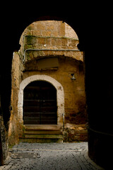 Calcata, antico borgo medievale, Lazio