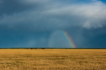 Threatening storm clouds, Pampas, Patagonia, Argentina