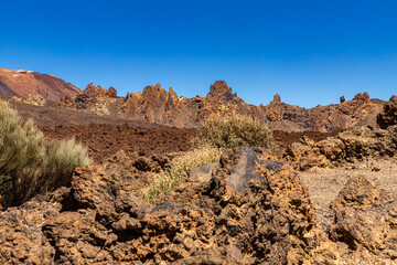 Vulkanlandschaft am Teide