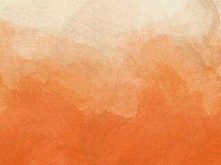 orange handpainted gradient background with scratches and brush strokes