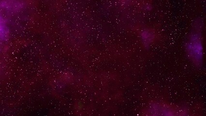 purple nebula and cosmic dust in deep space