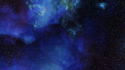 Blue, green and purple nebula.Galaxy.space nebula.blue space nebula