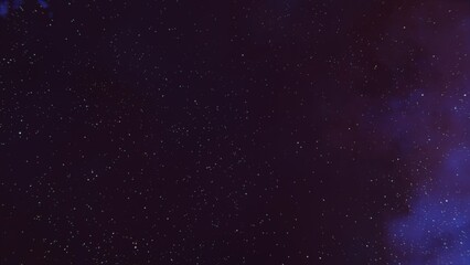 space blue galaxy background