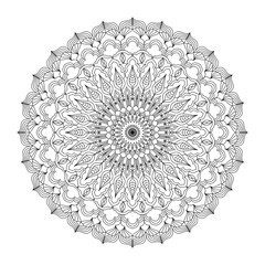 Mandala art, black lines in circle pattern, for coloring pages, kids meditation, adult meditation, art for kids, cards, scrapbook, clothing patterns, pillows, tshirts, tile patterns, backgrounds, etc