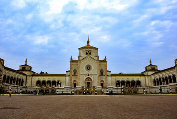 Fototapeta premium Cimitero Monumentale di Milano / Monumental Cemetery of Milan