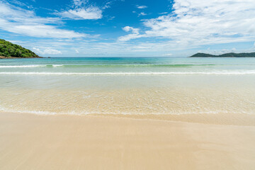 Sunny beach in Koh Samet Island, Rayong, Thailand