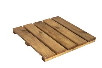 Dalle de jardin en bois