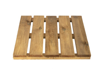 Dalle de jardin en bois
