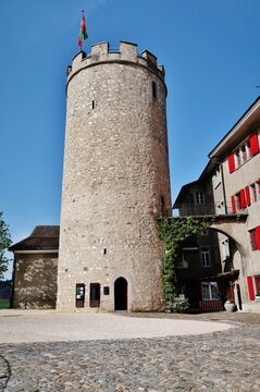Turm, Regensberg, Schweiz