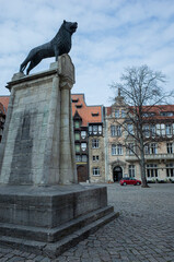 statue of the person on the charles bridge, Germany, Saxony
