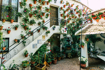 *CórdobaAndalucíaEspaña*; 08abril2022. Fotos de los patios de Córdoba.