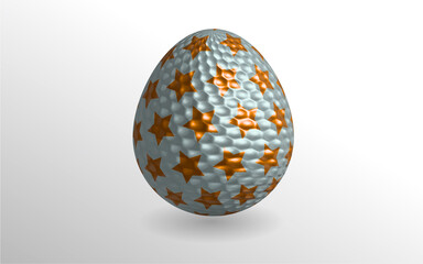Easter Egg 3D Render File