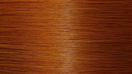 Vertical shot ginger hair with light reflection | Hair dye commercial
