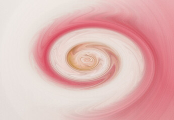 pink and white spiral waves abstract background