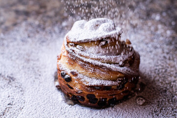 Easter cakes, Easter with powder, Easter