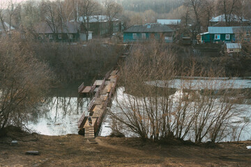 wooden bridge