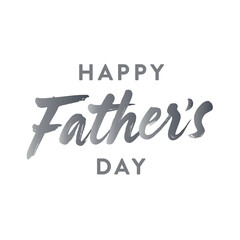 Father's Day Text, Father's Day Card, Happy Father's Day, Happy Father's Day Background, Father's Day Celebration Vector Illustration Background