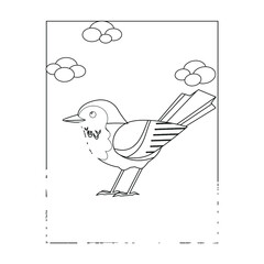 Bird Coloring Pages for Kids