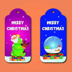 merry christmas new year cards santa claus