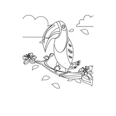 Bird Coloring Pages for Kids