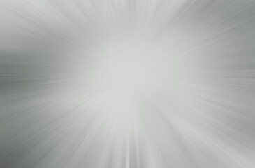 Fototapeta premium Gray abstract burst rays soft blurred background.