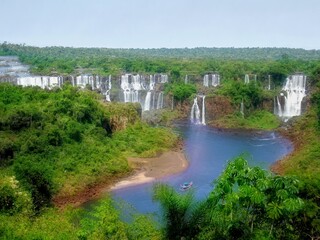 Fototapeta na wymiar Cataratas do Iguaçu - Paraná - Brasil