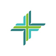 Fototapeta premium simple vector health logo