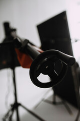 backstage closeup faucet handle details