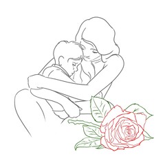 Mamá e hijo