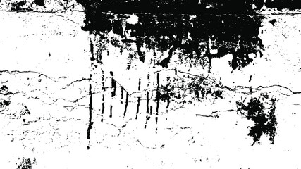 Obraz premium Rustic grunge vector texture with grain and stains. Abstract noise background. Weathered surface. Dirty and damaged. Detailed rough backdrop. Vector graphic illustration with transparent white. EPS10.