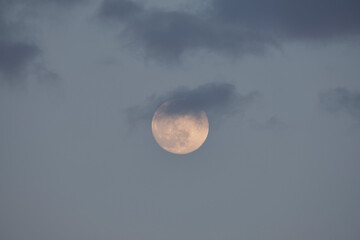 Cloudy Moon