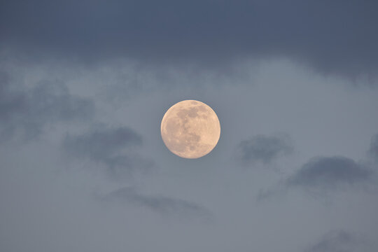 Cloudy Moon