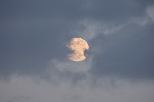 Cloudy Moon
