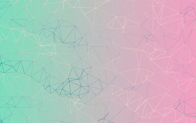 Background hexagon. Multicolored pattern triangular. Color Amaranth pink background abstract. Cool modern illustration. Backdrop triangular style. 2d image.