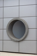 Concrete Pipe Window