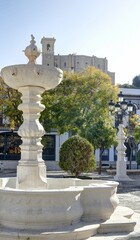 Fototapeta premium vue des rues de la ville d'Osuna près de Séville en Andalousie