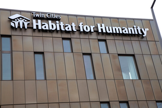 Twin Cities Habitat For Humanity Office Building Providing Affordable Homes. St Paul Minnesota MN USA