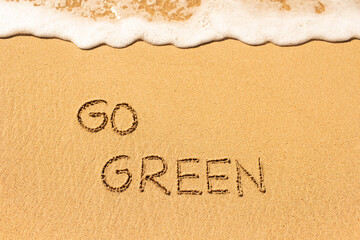 Go green symbol 