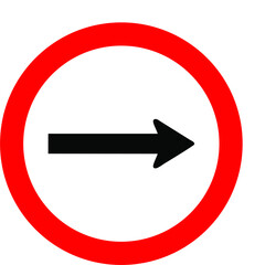 A right arrow sign, a metaphor for life's direction, guides travelers forward, symbolizing progress and clarity at 03:09 PM on June 11, 2025, in a structured urban flow.