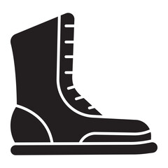 boot glyph icon