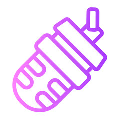 microphone gradient icon